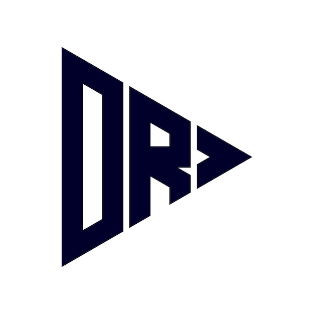 diseño de logotipo de letra o letra