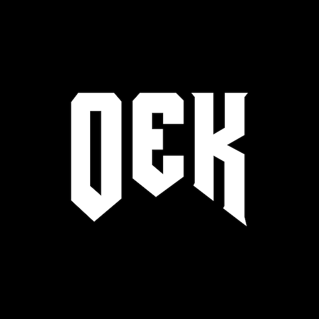 Diseño de logotipo de letra OEK para una empresa de tecnología OEK diseño de logotipo combinación de colores blanco y negro OEK logotipo OEK vector OEK diseño OEK icono OEK alfabeto OEK tipografía diseño del logotipo
