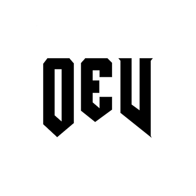 Diseño de logotipo de letra OEV para una empresa de tecnología OEV diseño de logotipo negro y blanco combinación de colores OEV logotipo OEV vector OEV diseño OEV icono OEV alfabeto OEV tipografía diseño del logotipo