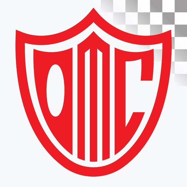 Diseño de logotipo de letra OMC