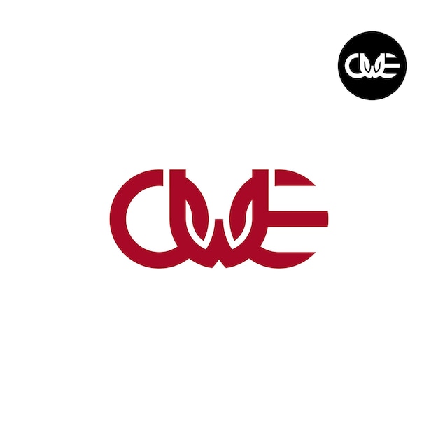 Diseño del logotipo de la letra OWE Monogram