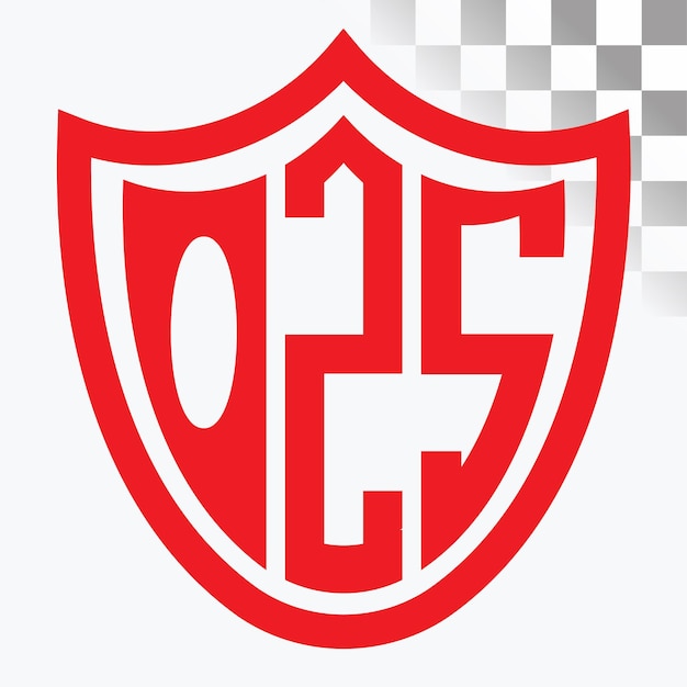 Diseño de logotipo de letra OZS