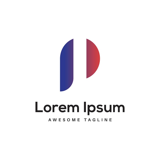 Diseño de logotipo de letra P Icono Gratis por Rahim Stock Designer