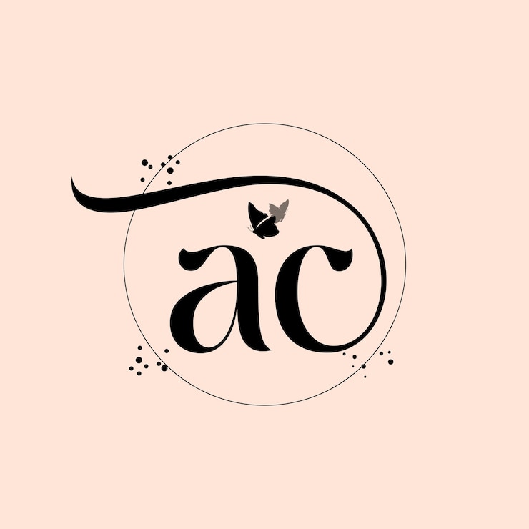 Vector diseño de logotipo de letra personalizado iniciales logotipo carta logotipo moderno 2023