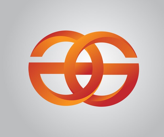 Diseño del logotipo Letra profesional ee