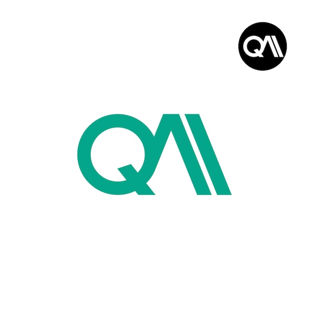 Diseño del logotipo de la letra QAI Monogram