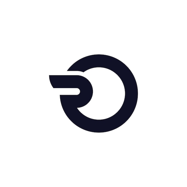 Diseño de logotipo de letra R Plantilla de logotipo Símbolo de vector de logotipo R creativo