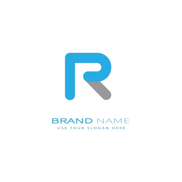 Diseño del logotipo de la letra RP282