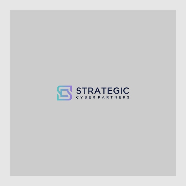 diseño de logotipo de letra s inicial de concepto simple