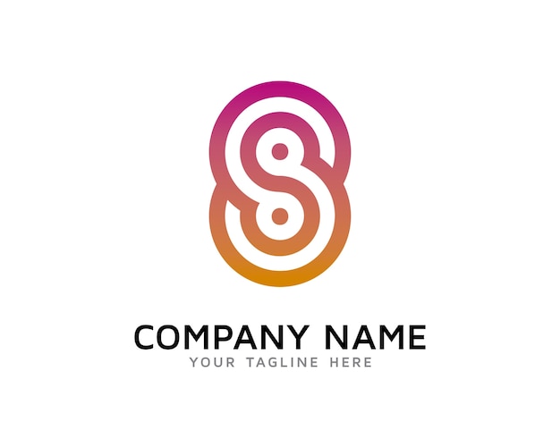 Diseño de logotipo letra s