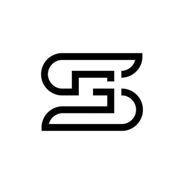 Diseño del logotipo de la letra S