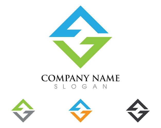 Diseño del logotipo de la letra S