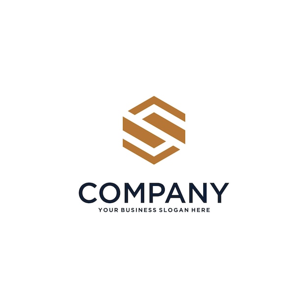 diseño del logotipo de la letra s
