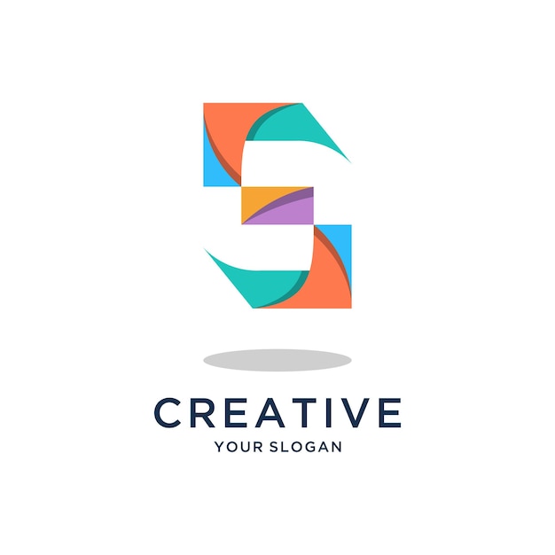 Diseño de logotipo letra s