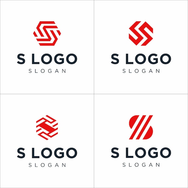 Diseño de logotipo de letra S