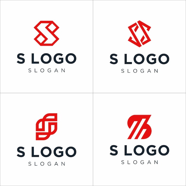 Diseño de logotipo de letra S