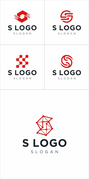 Diseño de logotipo de letra S