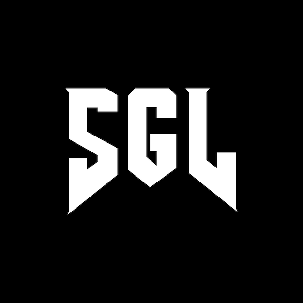 Diseño de logotipo de letra SGL para una empresa de tecnología Diseño de Logotipo SGL combinación de colores blanco y negro Logotipo SGS Vector Diseño de SGL Icono SGL Alfabeto SGL Tipotipo Diseño de Logo