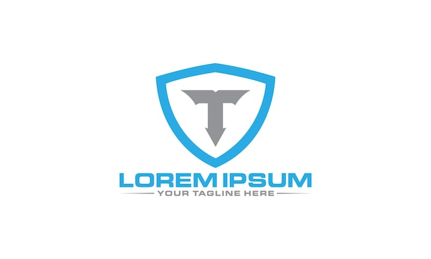 Diseño del logotipo de la letra T Diseño único y moderno del logotipo