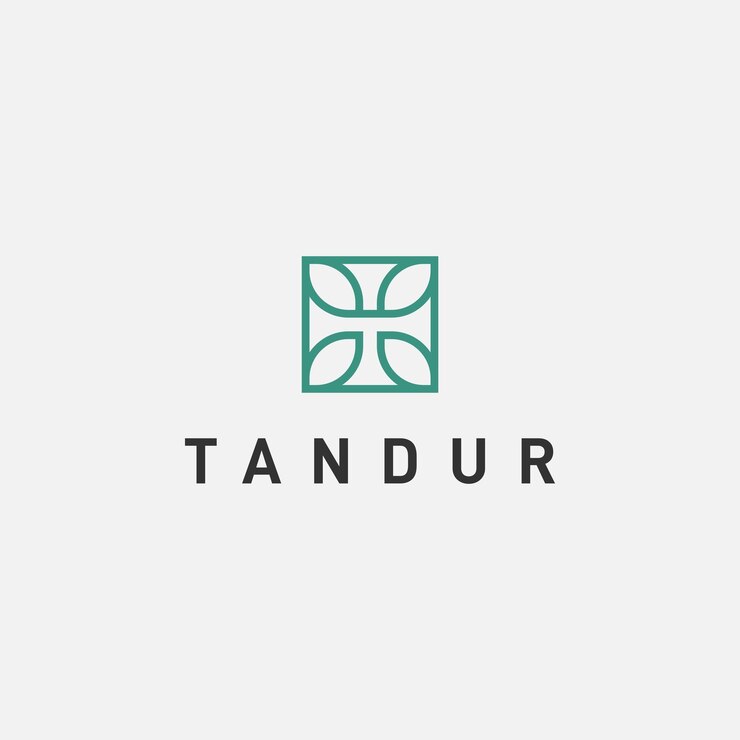Diseño de logotipo letra t hoja