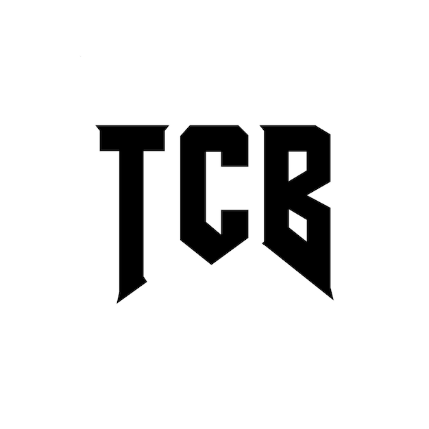 Diseño de logotipo de letra TCB para una empresa de tecnología TCB diseño de logotipo TCB combinación de colores blanco y negro TCB logotipo Vector TCB diseño TCB icono TCB alfabeto TCB tipografía diseño del logotipo