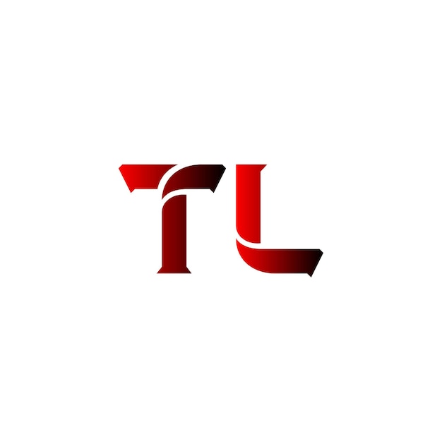 diseño del logotipo de la letra tl