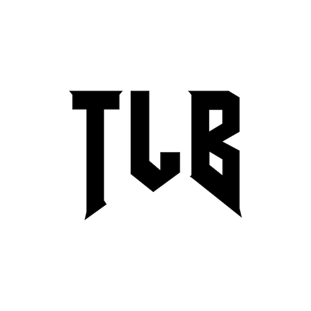 Diseño de logotipo de letra TLB para una empresa de tecnología TLB diseño de logotipo combinación de colores blanco y negro TLB logotipo TLB vector TLB diseño TLB icono TLB alfabeto TLB tipografía diseño del logotipo