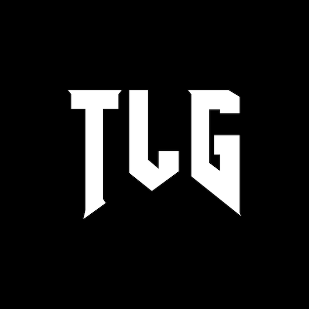 Diseño de logotipo de letra TLG para una empresa de tecnología Diseño de Logotipo TLG combinación de colores blanco y negro Diseño de diseño de logotipo TLG Vector TLG Diseño de icono TLG Alfabeto TLG Tipografía
