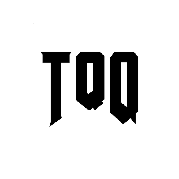 Diseño de logotipo de letra TQ para una empresa de tecnología TQQ diseño de logotipo combinación de colores blanco y negro TQQ logotipo TQQ vector TQQ diseños TQQ icono TQQ alfabeto TQQ tipografía logotipo diseño
