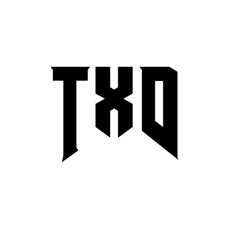 Vector diseño de logotipo de letra txd para una empresa de tecnología diseño de logótipo txd combinación de colores blanco y negro diseño del logotipo txd vector txd diseño del icono txd alfabeto txd