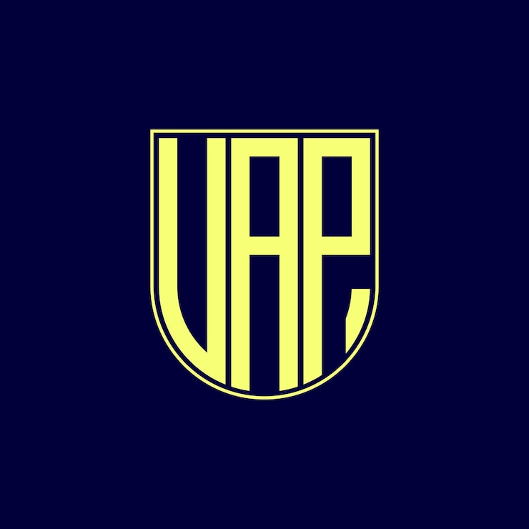 Vector diseño del logotipo de la letra uap