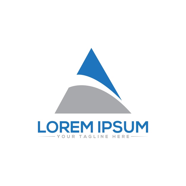 Un diseño de logotipo de letra único y profesional Un vector de diseño de logotipo