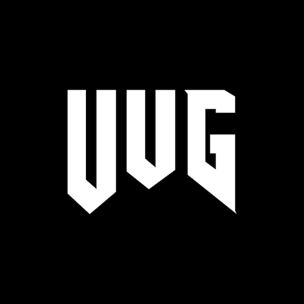 Diseño de logotipo de letra UUG para la empresa de tecnología UUG Diseño del logotipo de UUG combinación de colores blanco y negro UUG logotipo UUG vector UUG diseño UUG icono UUG alfabeto UUG tipografía diseño del logotipo