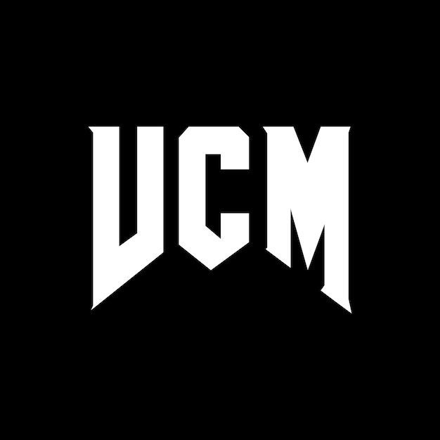 Diseño de logotipo de letra VCM para una empresa de tecnología Diseño del logotipo VCM combinación de colores blanco y negro Logotipo VCM vector VCM diseño Icono VCM alfabeto VCM tipografía Diseño del Logotipo