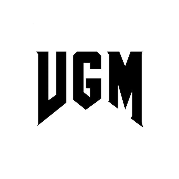 Diseño de logotipo de letra VGM para una empresa de tecnología Diseño del logotipo VGM combinación de colores blanco y negro Logotipo VGM Vector VGM Diseño del icono VGM Alfabeto VGM Tipo de diseño del logotipo