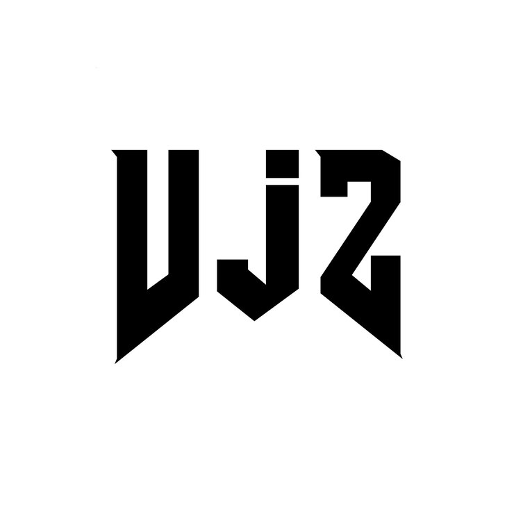 Vector diseño de logotipo de letra vjz para una empresa de tecnología diseño del logotipo vjz combinación de colores blanco y negro logo vjz vector vjz diseño del icono vjz alfabeto vjz tipografía diseño del logotipo