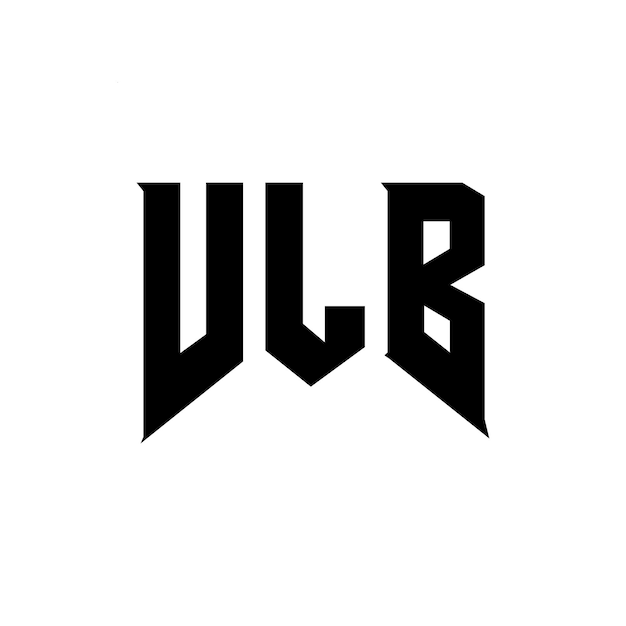 Diseño de logotipo de letra VLB para una empresa de tecnología VLB diseño de logotipo combinación de colores blanco y negro VLB logotipo VLB vector VLB diseño VLB icono VLB alfabeto VLB tipografía logotipo diseño