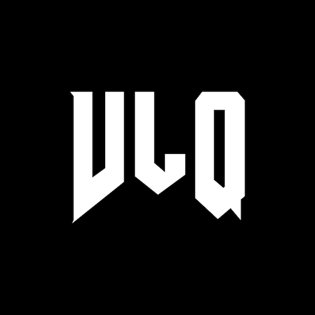 Diseño de logotipo de letra VLQ para una empresa de tecnología Diseño de Logotipo VLQ combinación de colores blanco y negro Logotipo V LQ vector VLQ diseño Icono VLQ alfabeto VLQ tipografía Diseño de LOGO