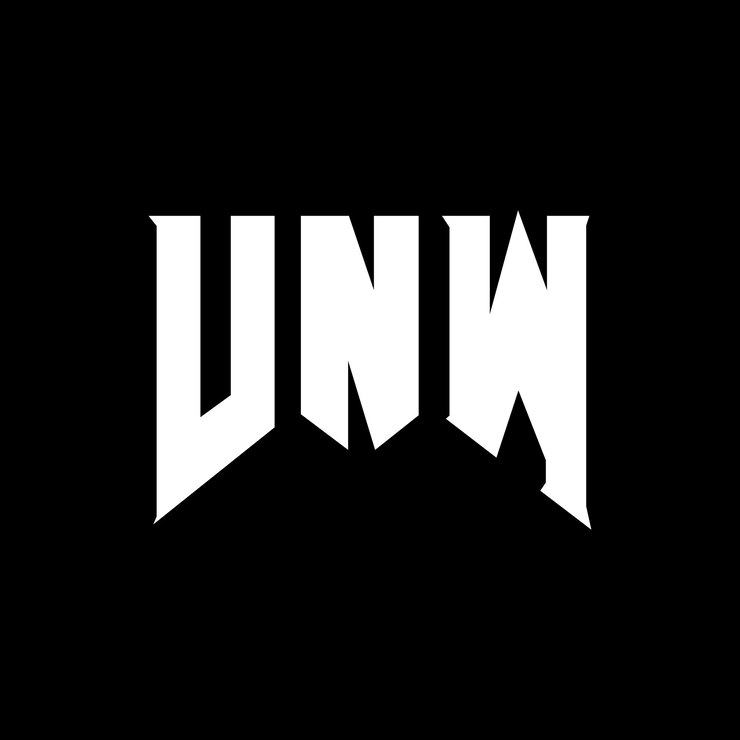 Vector diseño de logotipo de letra vnw para la empresa de tecnología diseño del logotipo vnw combinación de colores blanco y negro logotipo vnw vector diseño vnw icono vnw alfabeto vnw tipografía diseño del logotipo
