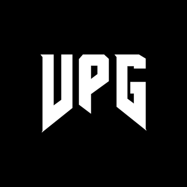 Diseño de logotipo de letra VPG para una empresa de tecnología Diseño del logotipo VPG Combinación de colores blanco y negro Logotipo VPG Vector Diseño VPG Icono VPG Alfabeto VPG Tipografía Diseño del Logotipo