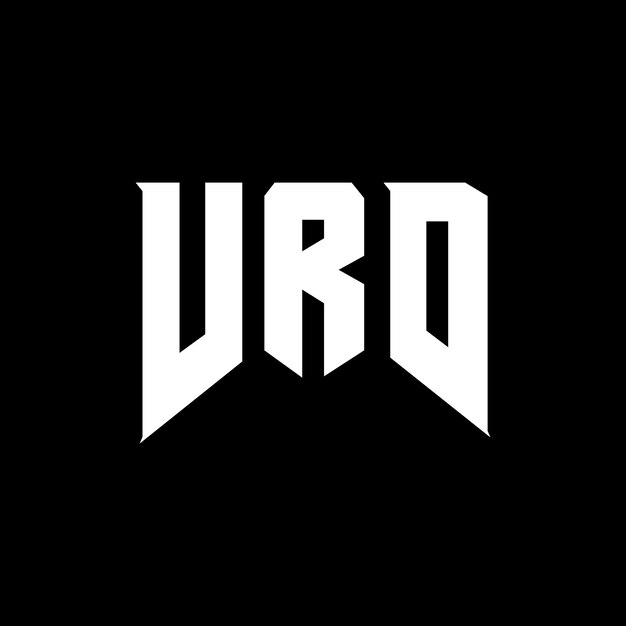 Diseño de logotipo de letra VRD para una empresa de tecnología Diseño de logos VRD combinación de colores blanco y negro Logotipo VRD vector VRD diseño Icono VRD alfabeto VRD tipografía diseño de logotipo