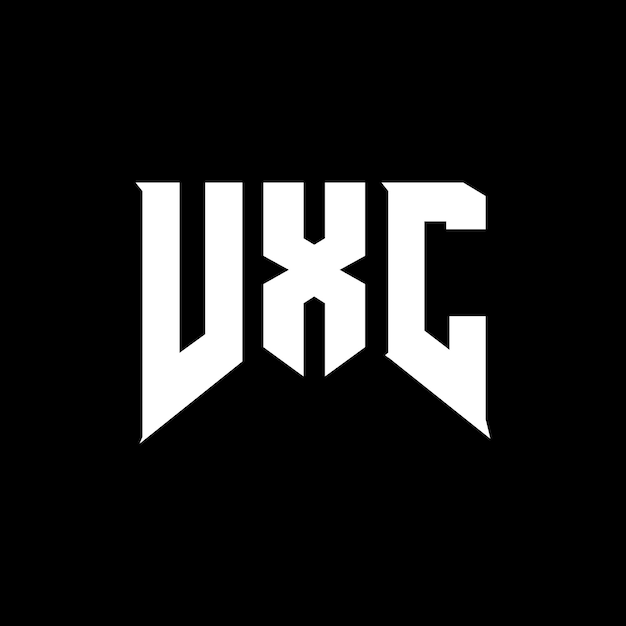 Diseño de logotipo de letra VXC para una empresa de tecnología Diseño del logotipo VXC combinación de colores blanco y negro Logo VXC Vector VXC Diseño del icono VXC Alfabeto VXC Tipo VXC
