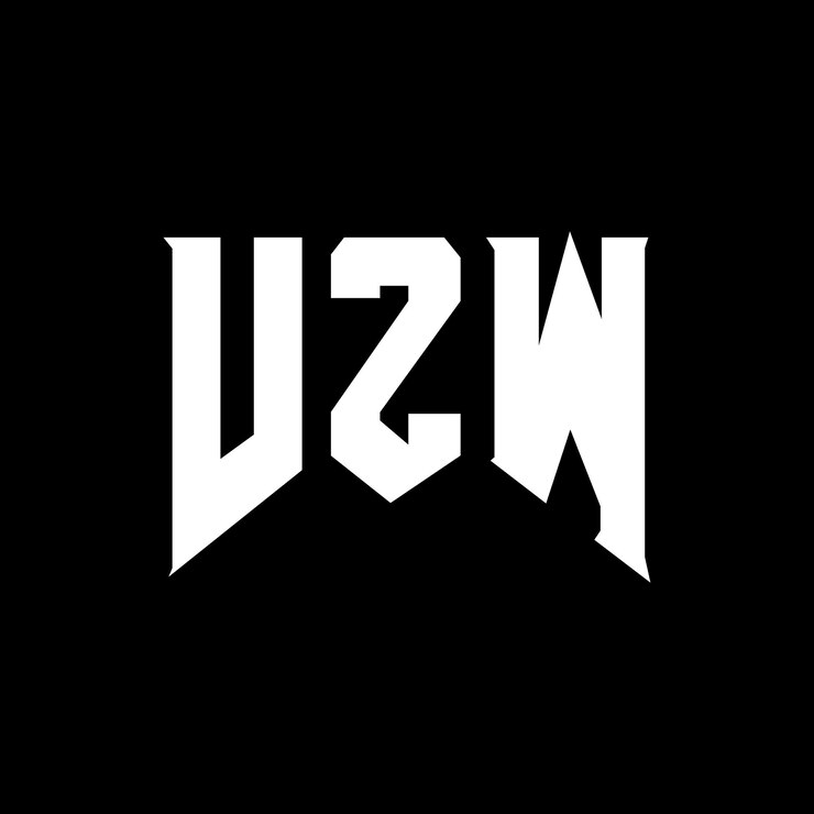 Vector diseño de logotipo de letra vzw para una empresa de tecnología diseño del logotipo vzw combinación de colores blanco y negro logo vzw vector vzw diseño icono vzw alfabeto vzw tipografía diseño del logo