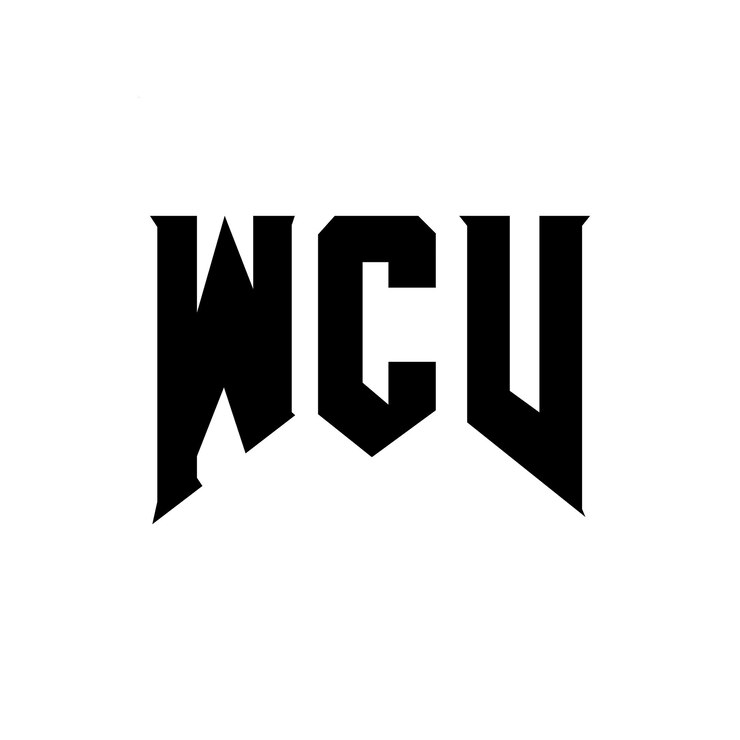 Vector diseño de logotipo de letra wcv para una empresa de tecnología diseño del logotipo wcv combinación de colores blanco y negro logotipo wcv vector diseño wcv icono wcv alfabeto wcv tipografía diseño del logotipo