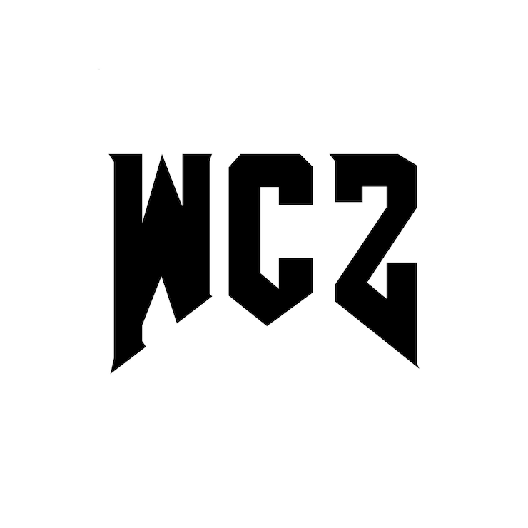 Vector diseño de logotipo de letra wcz para una empresa de tecnología diseño de logotipo wcz combinación de colores blanco y negro diseño de diseño de logotipo wcz icono wcz vector wcz alfabeto wcz tipografía