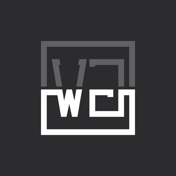 Vector diseño de logotipo de letra wj creativo minimalista moderno monograma de logotipo wj para cualquier negocio
