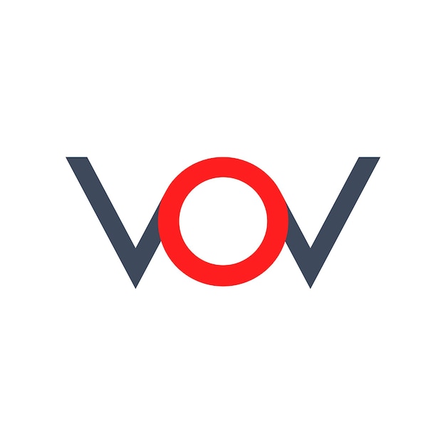Diseño del logotipo de la letra WO para su marca