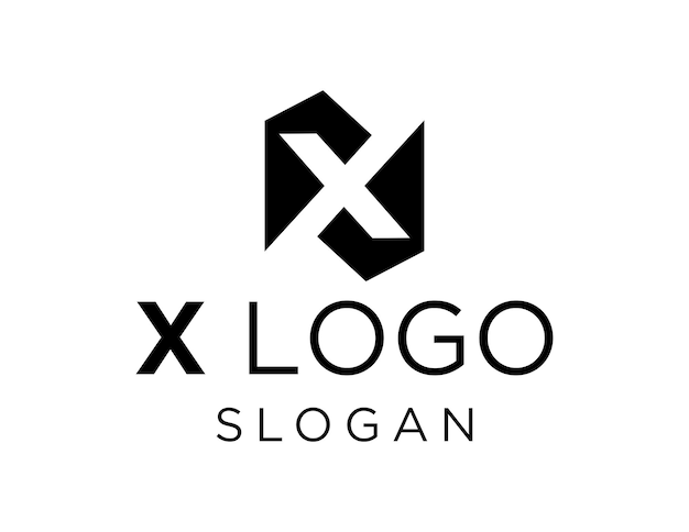 Diseño de logotipo de letra X