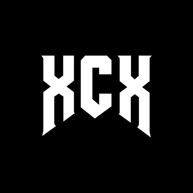Diseño de logotipo de letra XCX para una empresa de tecnología Diseño de logótipo XCX combinación de colores blanco y negro Logotipo XC X vector XCX diseño Icono XCX alfabeto XCX tipografía Diseño de Logotipo