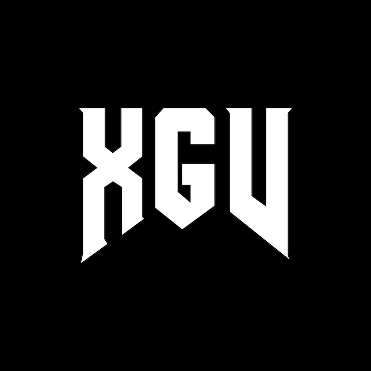 Vector diseño de logotipo de letra xgv para una empresa de tecnología diseño del logotipo xgv combinación de colores blanco y negro xgv logotipo vector xgv diseño icono xgv alfabeto xgv tipografía diseño del logotipo